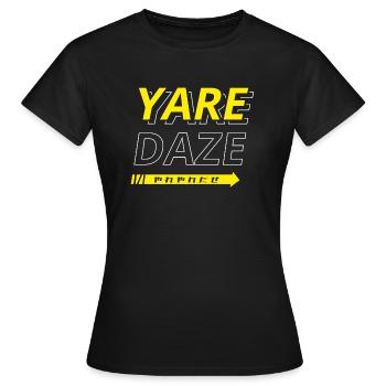 Yare Yare Daze hoodie Jojo's Bizarre Adventure - Women's T-Shirt - black - Front - AI Model Female 172 dark (172cm)