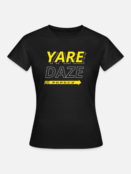 Sweat à capuche Yare Yare Daze Jojo's Bizarre Adventure - T-shirt Femme - noir