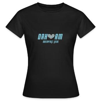 Dohaom Oberpfalz Heimatliebe Geschenk - Frauen T-Shirt - Schwarz - Vorne - AI Model Female 172 dark (172cm)