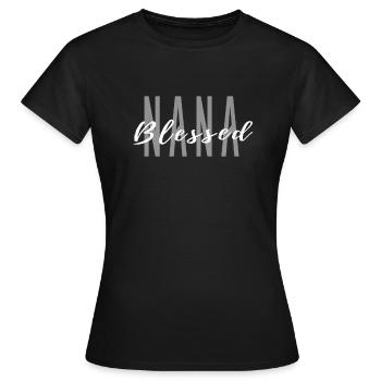Nana Life Granny Mother s Day - Women's T-Shirt - black - Front - AI Model Female 172 dark (172cm)