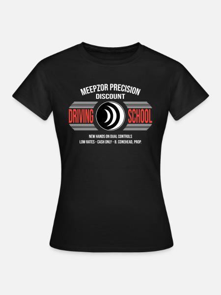 Driving School - Frauen T-Shirt - Schwarz