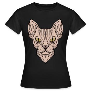 Égypte - T-shirt Femme - noir - Devant - AI Model Female 172 dark (172cm)
