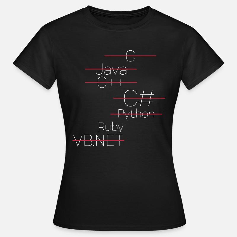 RUBY / RUBY ON RAILS - Women's T-Shirt - black