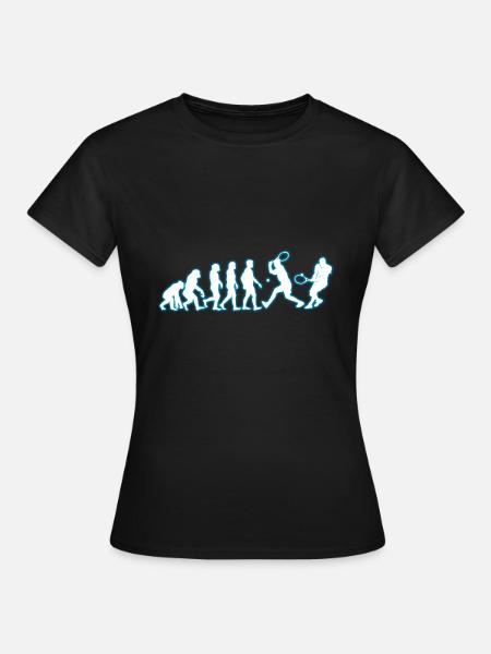 évolution Tennis - T-shirt Femme - noir