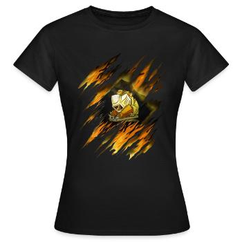 Schweißer schweissen Schweißgerät Schweisser - Frauen T-Shirt - Schwarz - Vorne - AI Model Female 172 dark (172cm)