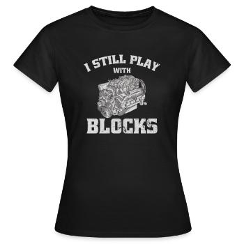 Mechatronics Engineer Car Mechanic Funny Sayings - Women's T-Shirt - black - Front - AI Model Female 172 dark (172cm)
