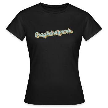 Illustrator Abschluss-Geschenk Grafikdesignerin - Frauen T-Shirt - Schwarz - Vorne - AI Model Female 172 dark (172cm)
