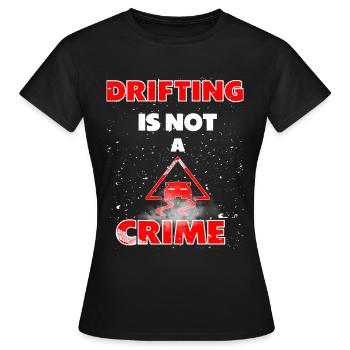 Drift Car Drift Designe Drift Fan Drift Retro - Frauen T-Shirt - Schwarz - Vorne - AI Model Female 172 dark (172cm)
