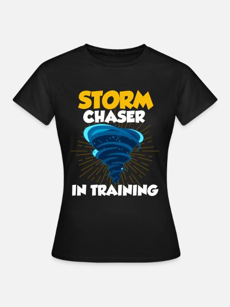 Tornado - Frauen T-Shirt - Schwarz