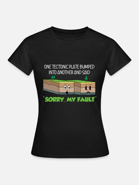 Tremblement de terre - T-shirt Femme - noir