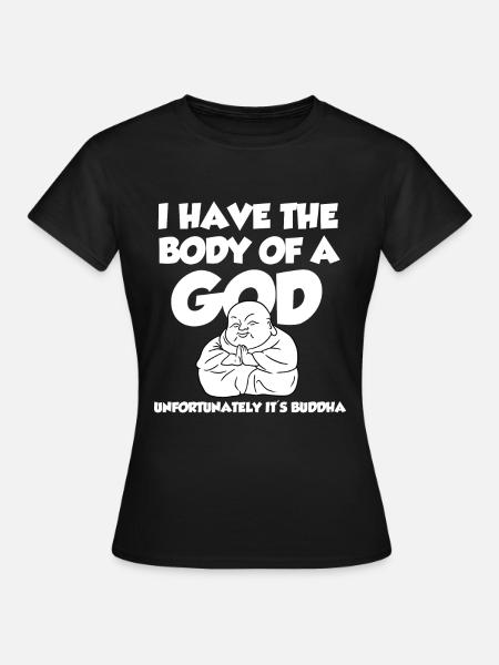 Buddha - Frauen T-Shirt - Schwarz
