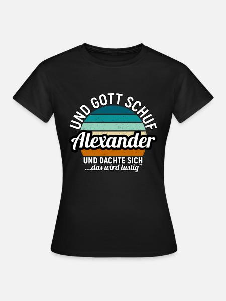 Ali - Frauen T-Shirt - Schwarz