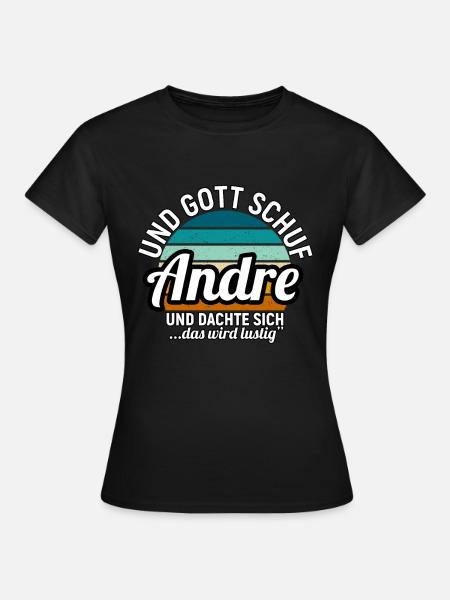 Andreas - Frauen T-Shirt - Schwarz