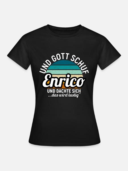 Eric - Frauen T-Shirt - Schwarz