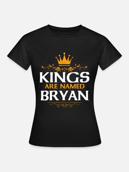 Bryan - Frauen T-Shirt - Schwarz