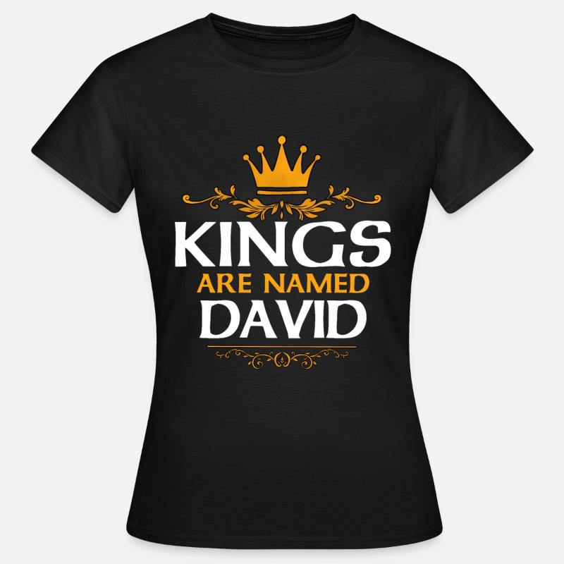 Davide - Maglietta da donna - nero