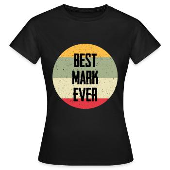 Meilleure marque de tous les temps - T-shirt Femme - noir - Devant - AI Model Female 172 dark (172cm)