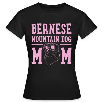 Maman bouvier bernoise - T-shirt Femme - noir - Devant - AI Model Female 172 dark (172cm)