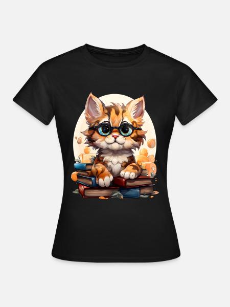 Tiger - Dame-T-shirt - sort