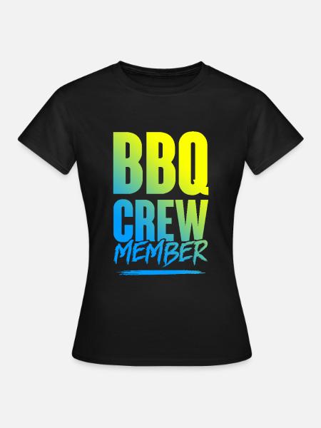 Bbq Crew - Frauen T-Shirt - Schwarz