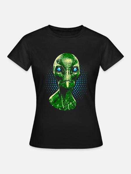 Alien - Frauen T-Shirt - Schwarz