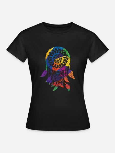 Traumfänger - Frauen T-Shirt - Schwarz