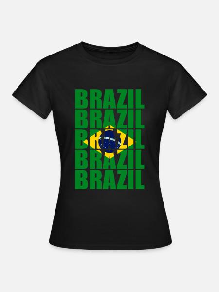 Brésil - T-shirt Femme - noir