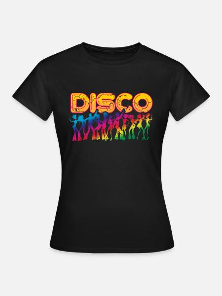 Disco - Frauen T-Shirt - Schwarz