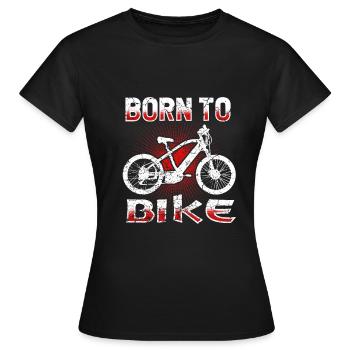 Bike Bike - Women's T-Shirt - black - Front - AI Model Female 172 dark (172cm)