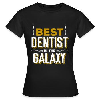 Dentiste dentiste Dentiste - T-shirt Femme - noir - Devant - AI Model Female 172 dark (172cm)