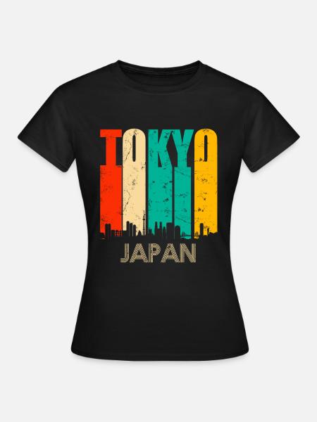 Tokyo Tokyo Skyline - Women's T-Shirt - black