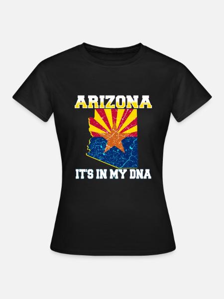 Arizona USA - Frauen T-Shirt - Schwarz