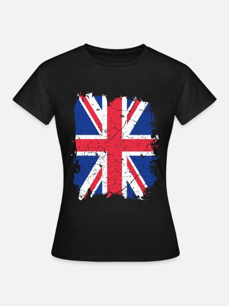 UK UK flag - Women's T-Shirt - black