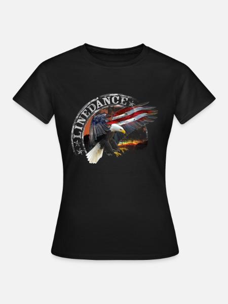 kl_linedance32 - T-shirt Femme - noir