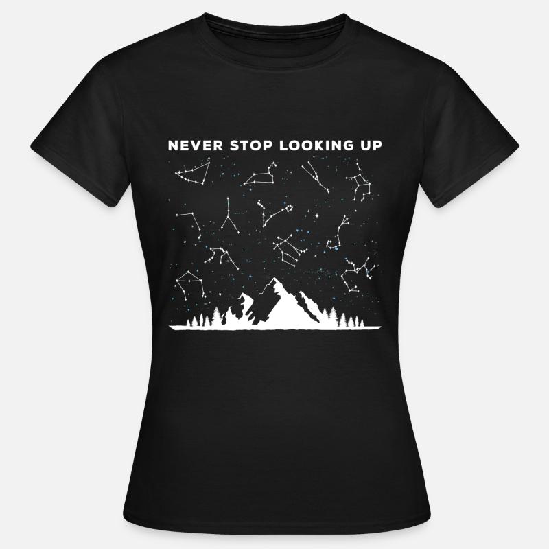 Telescope physicist - Women's T-Shirt - black