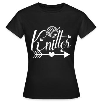 Tricot - Rides - T-shirt Femme - noir - Devant - AI Model Female 172 dark (172cm)