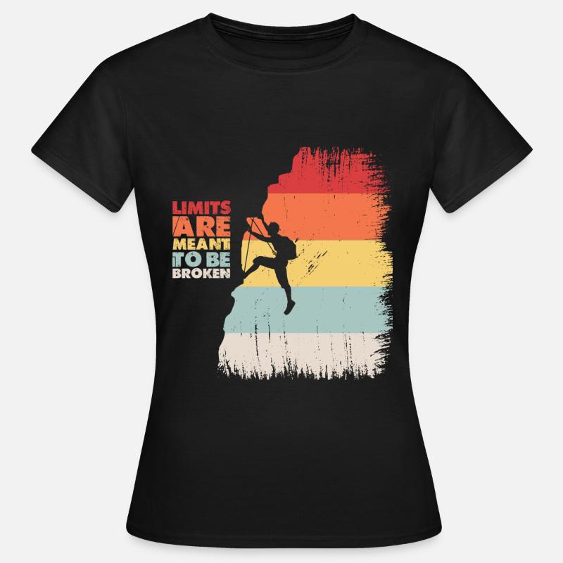 Montée - T-shirt Femme - noir