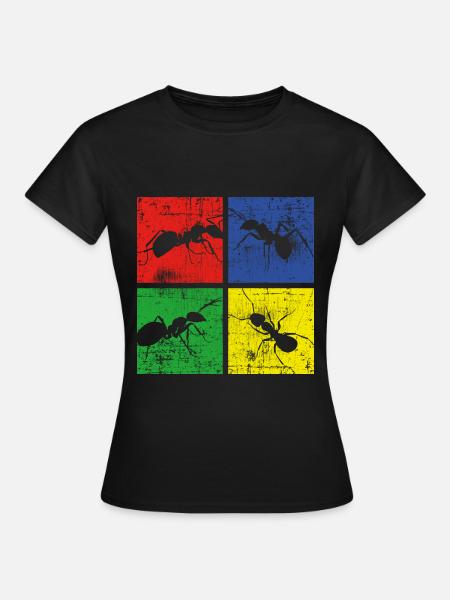Mier - Vrouwen T-shirt - zwart