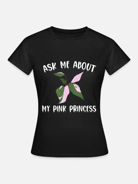 Pflanzen - Frauen T-Shirt - Schwarz