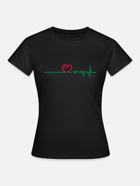 Frequenz - Frauen T-Shirt - Schwarz