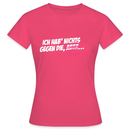 CSD Darmstadt 2014 Motto - Frauen T-Shirt