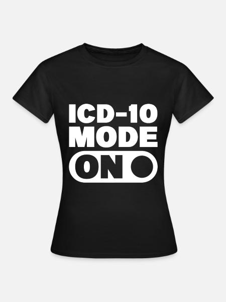 Medizinischer Kodierer - Frauen T-Shirt - Schwarz