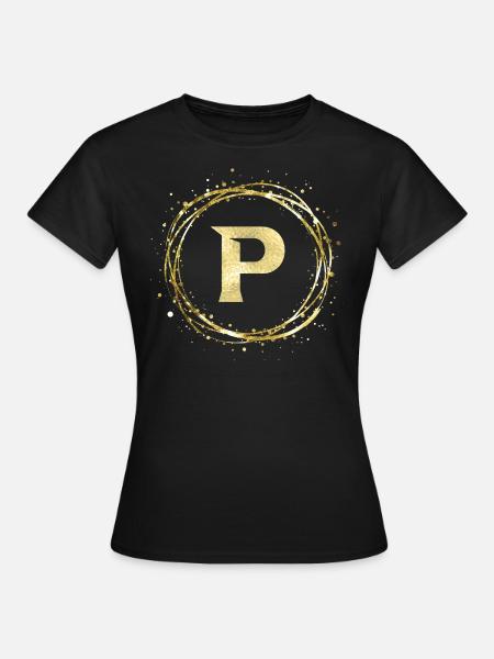 P - Women's T-Shirt - black