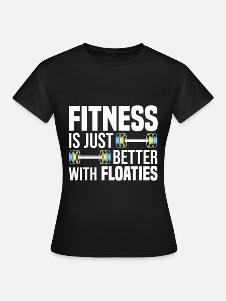 Wassergymnastik - Frauen T-Shirt - Schwarz