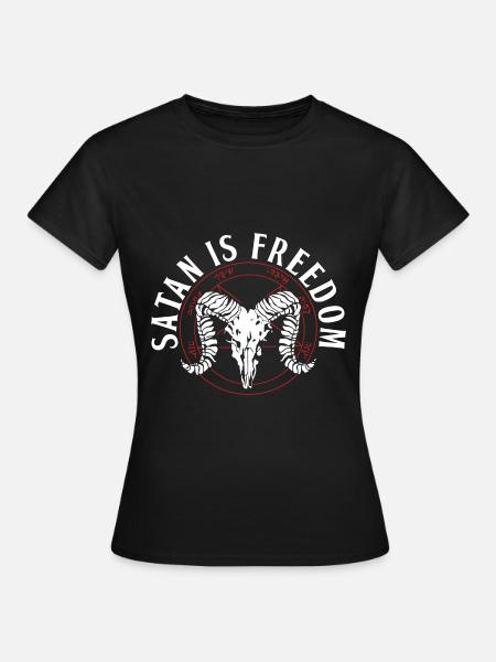 Satanisten - Frauen T-Shirt - Schwarz