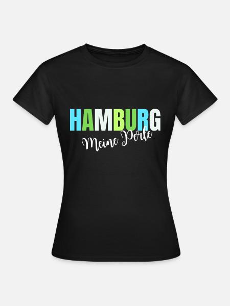 Hamburg Hamburg North North Sea Coast Port City - Women's T-Shirt - black