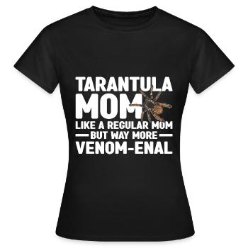 Tarantula - Frauen T-Shirt - Schwarz - Vorne - AI Model Female 172 dark (172cm)