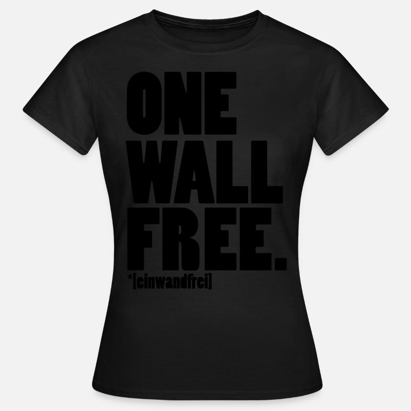 Onewallfree - Impeccable. - Women's T-Shirt - black
