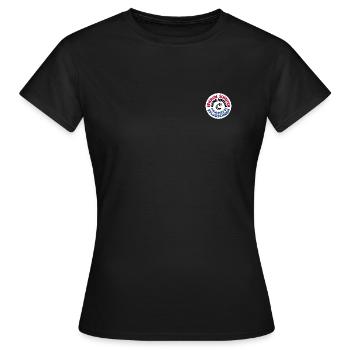 Friedenszeichen Friedenssymbol Pazifist Geschenk - Frauen T-Shirt - Schwarz - Vorne - AI Model Female 172 dark (172cm)