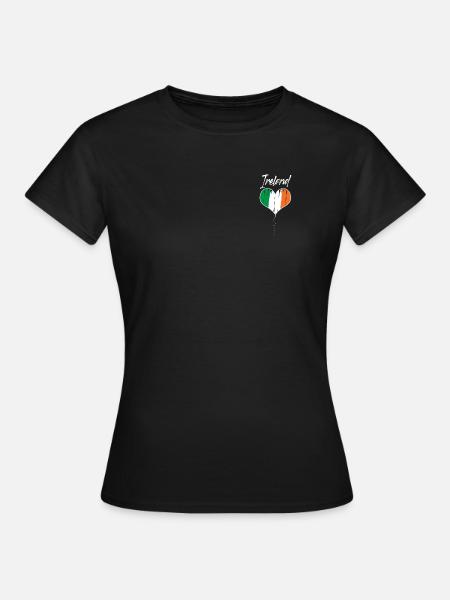 Irland - Frauen T-Shirt - Schwarz